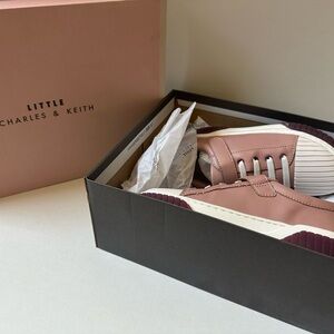 Charles & Keith Blush Pink Casual Sneakers